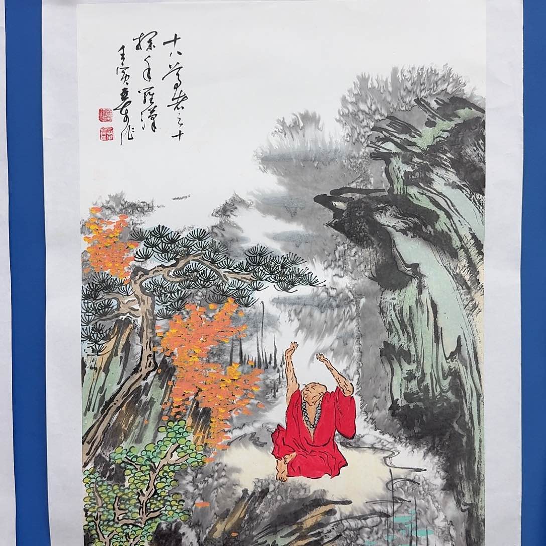 国画多次参加国内外大型