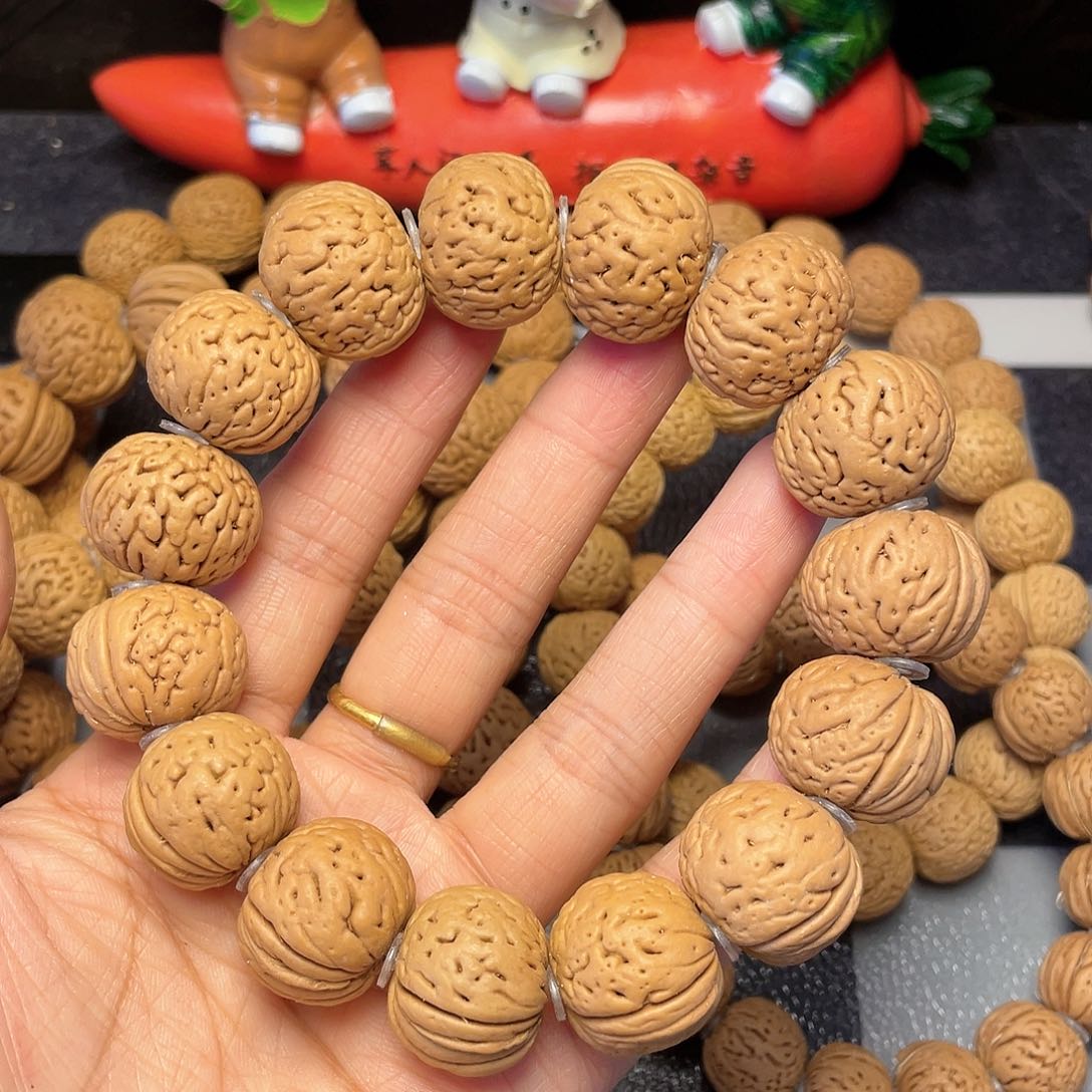 桃核手串20磨盘手串