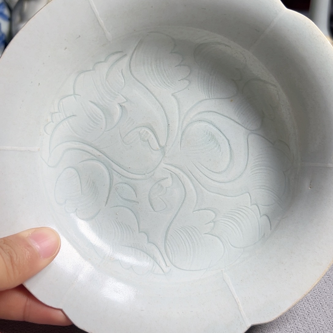 茶盏湖田窑的小盘子