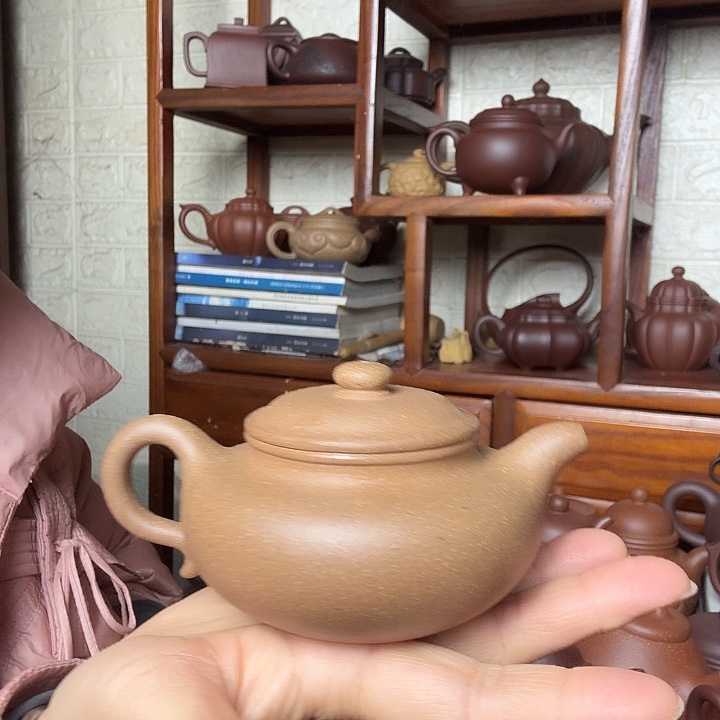 紫砂茶壶仿古150cc半手工