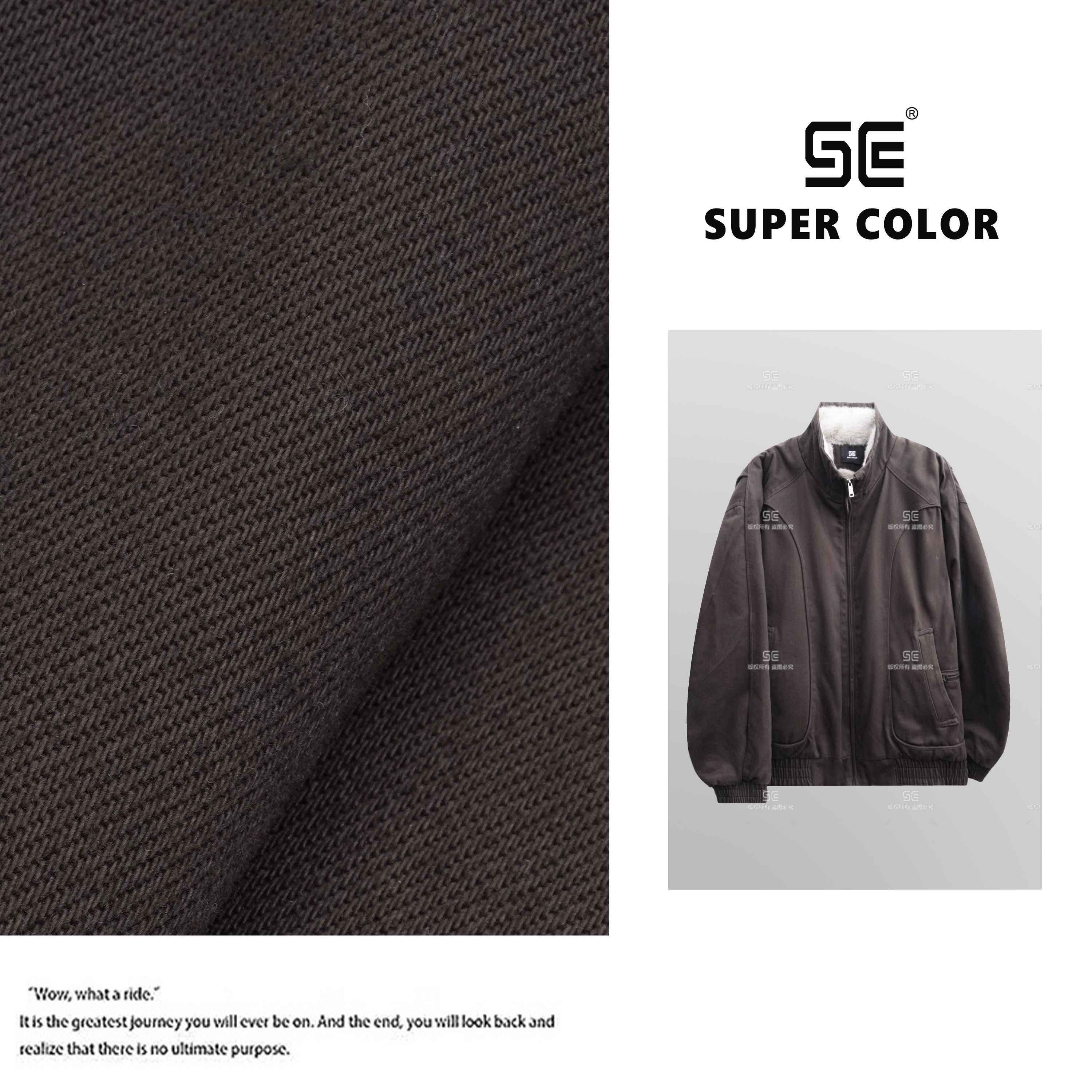 supercolor【黑武士夹克】25ss//新款轻奢百搭夹克