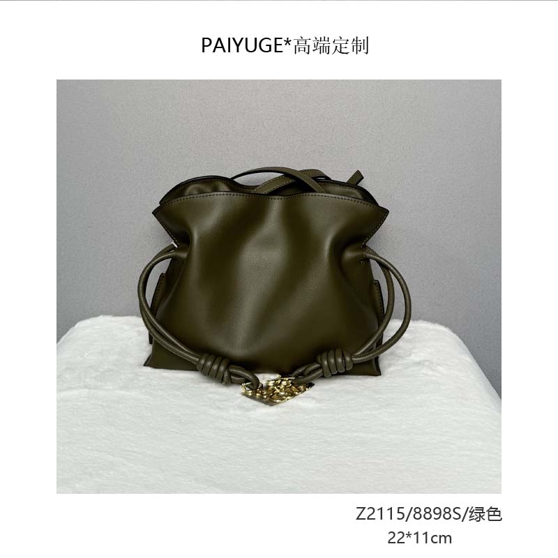 Z2115/8898S/绿色 高端订制时尚百搭女士单肩包斜挎包手提包744