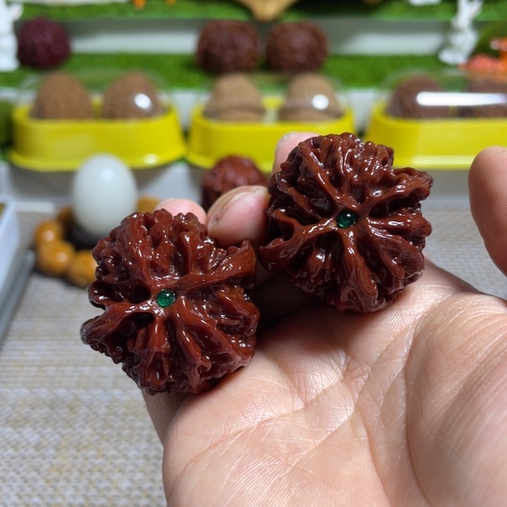 文玩核桃把件37苹果