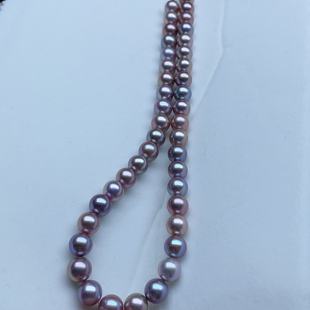 淡水珍珠颈饰银S925镶嵌?****?