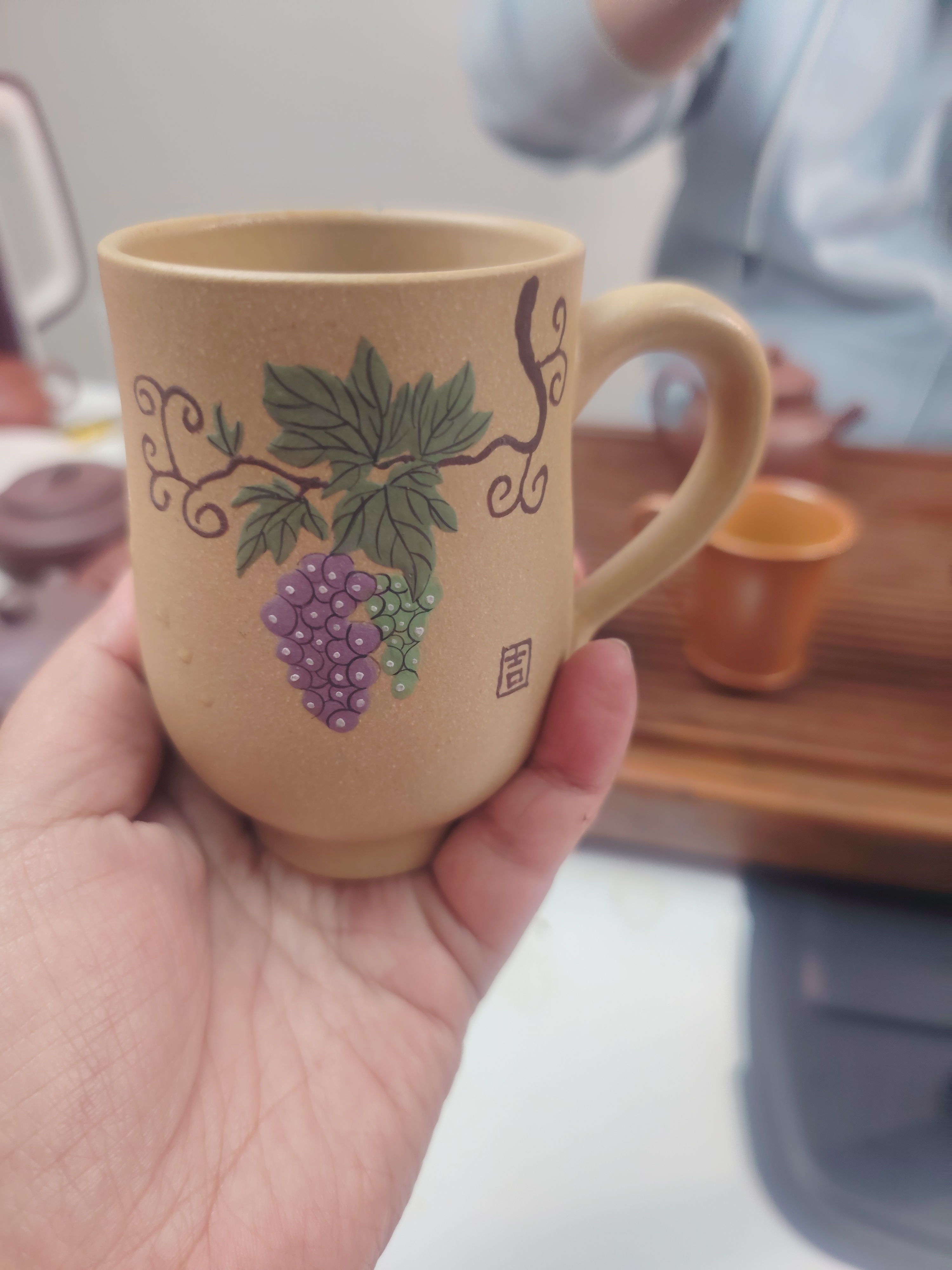 紫砂精工小杯子黄金容量