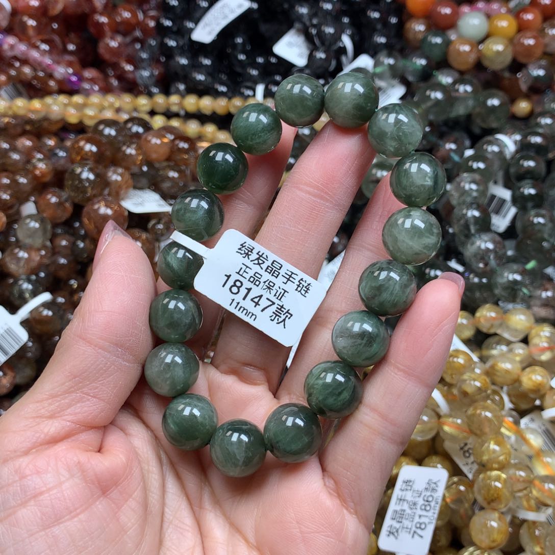 水晶手链未镶嵌天然