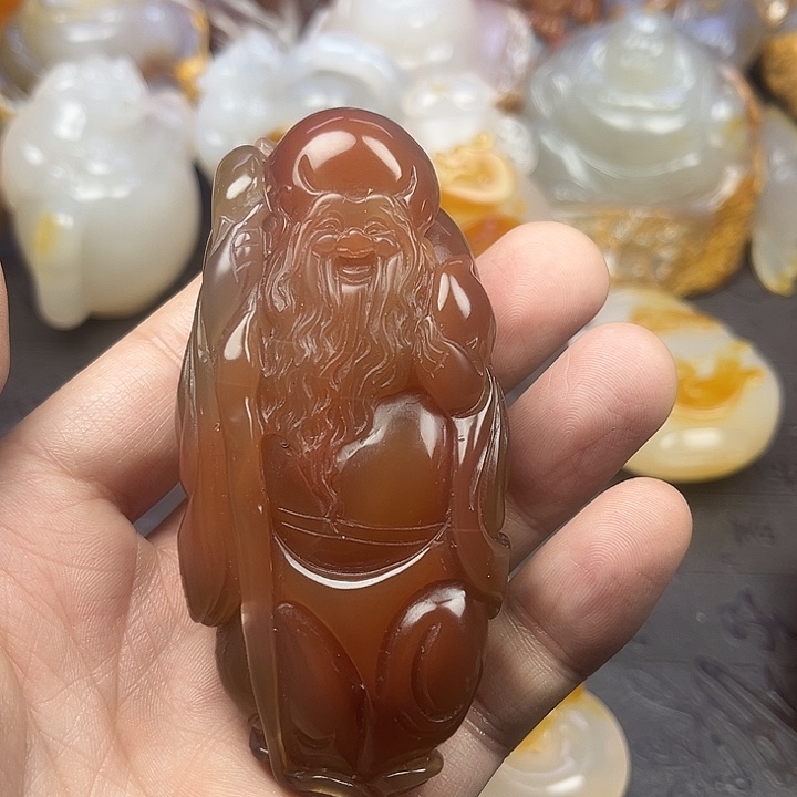 玛瑙/玉髓摆件未镶嵌