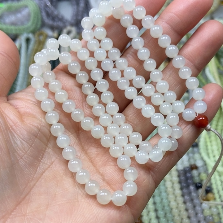 和田玉未镶嵌颈饰6