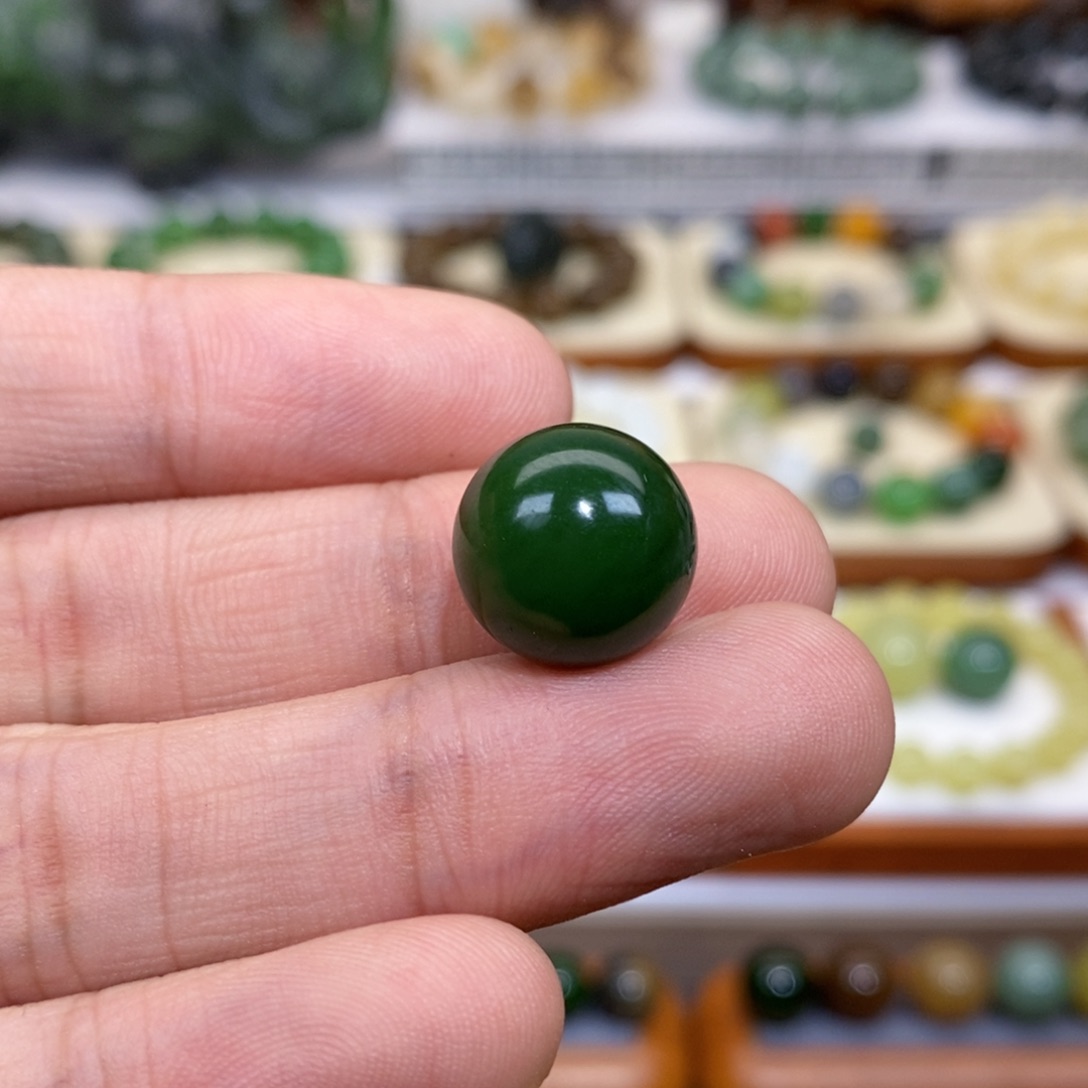 和田玉珠子未镶嵌d***u