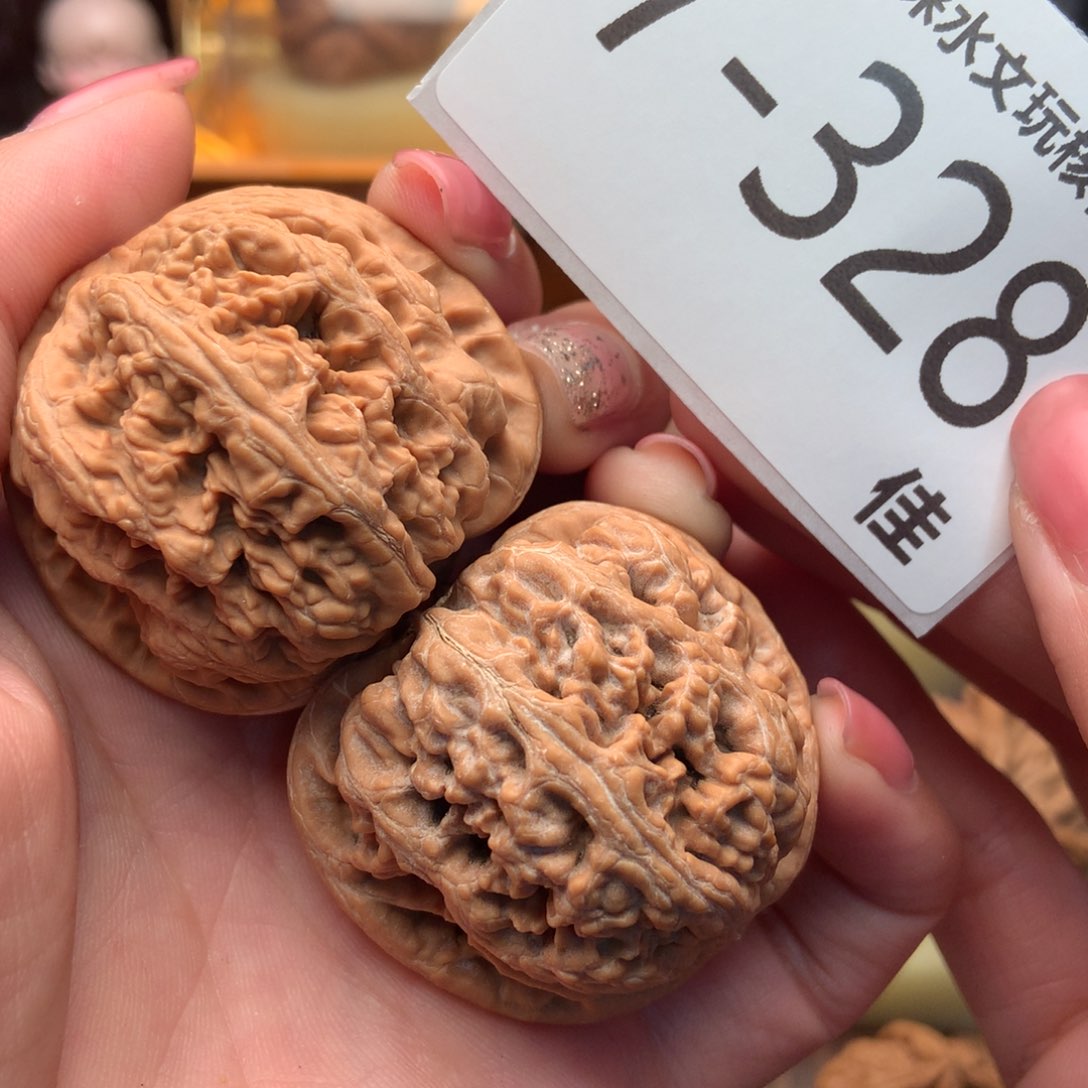 文玩核桃把件42粗筋