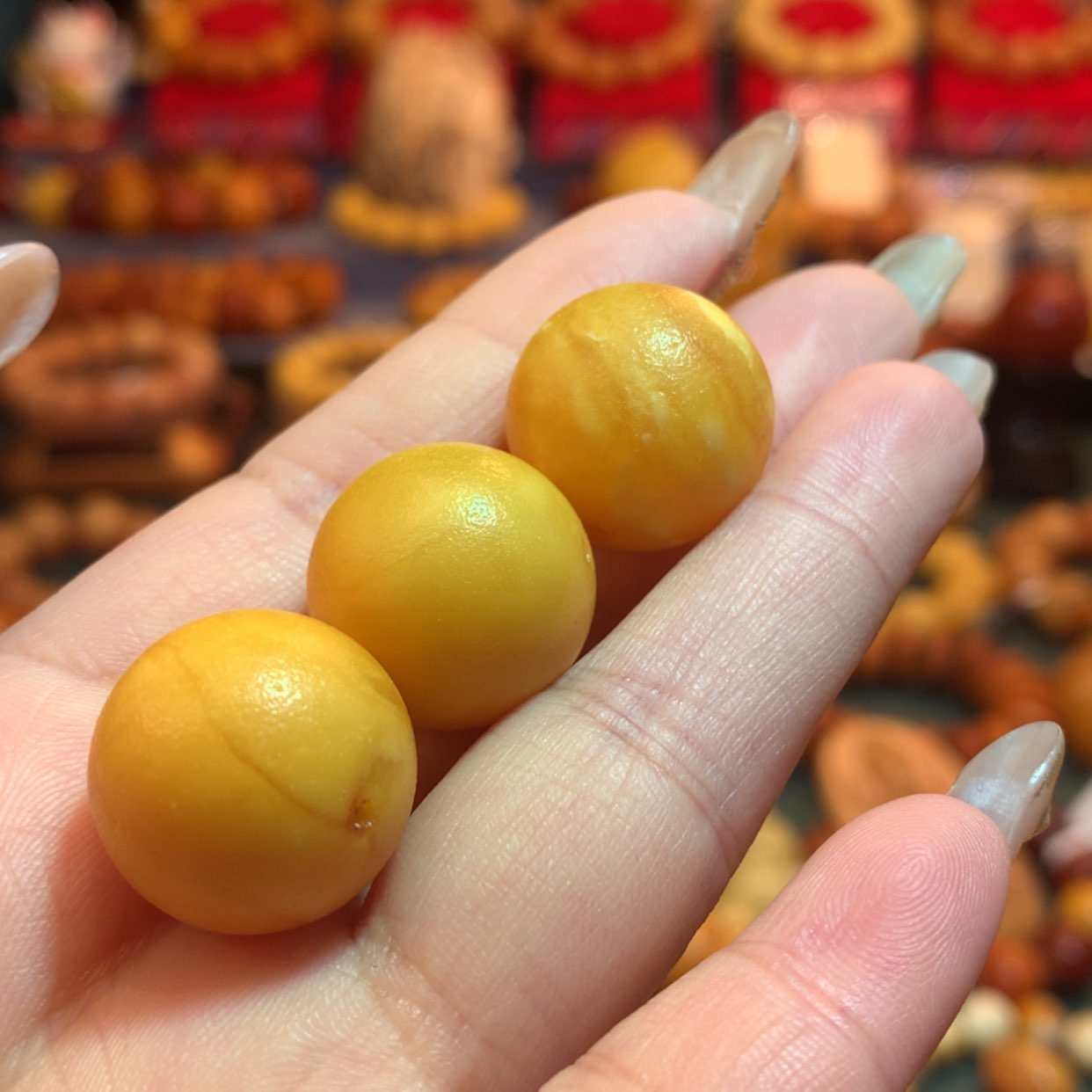 【闪购商品】蜜蜡手串未镶嵌S*Y蜜蜡手串定制