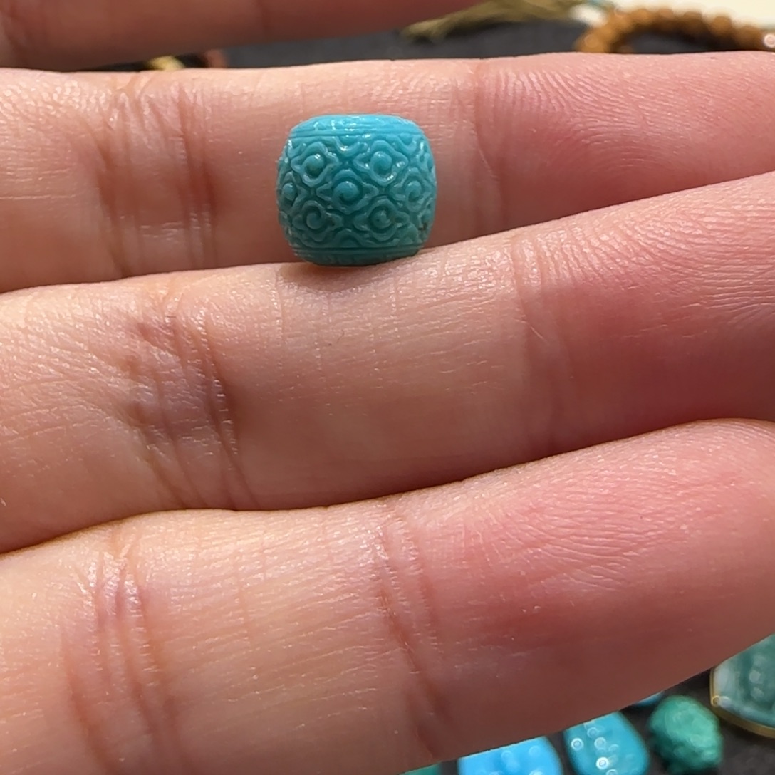 绿松石未镶嵌配饰