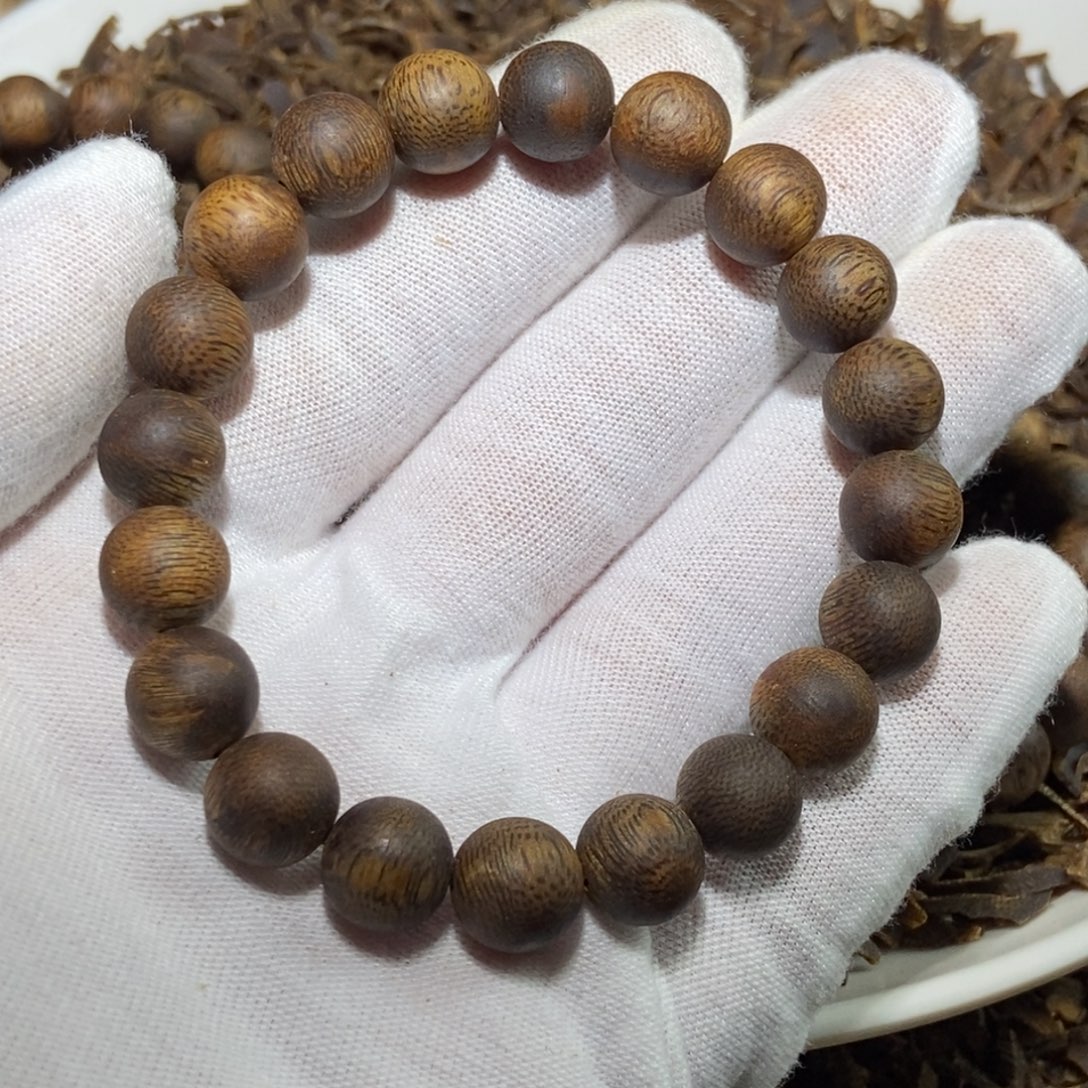 杨***靖手串沉香奇楠沉香圆珠单圈