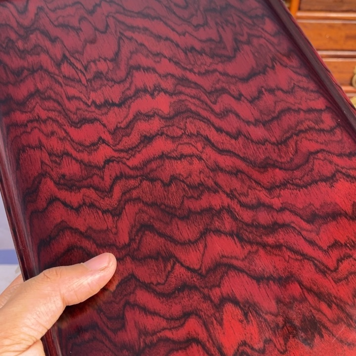 木红酸枝独板托盘