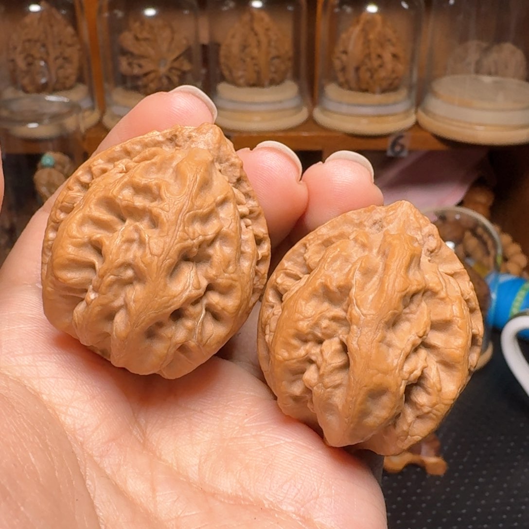 文玩核桃把件天使之吻