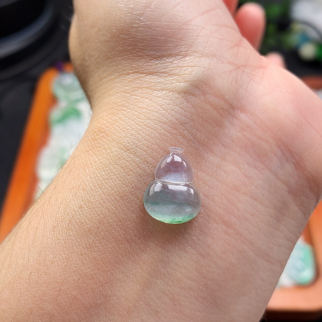 吊坠(不含链)未镶嵌翡翠葫芦