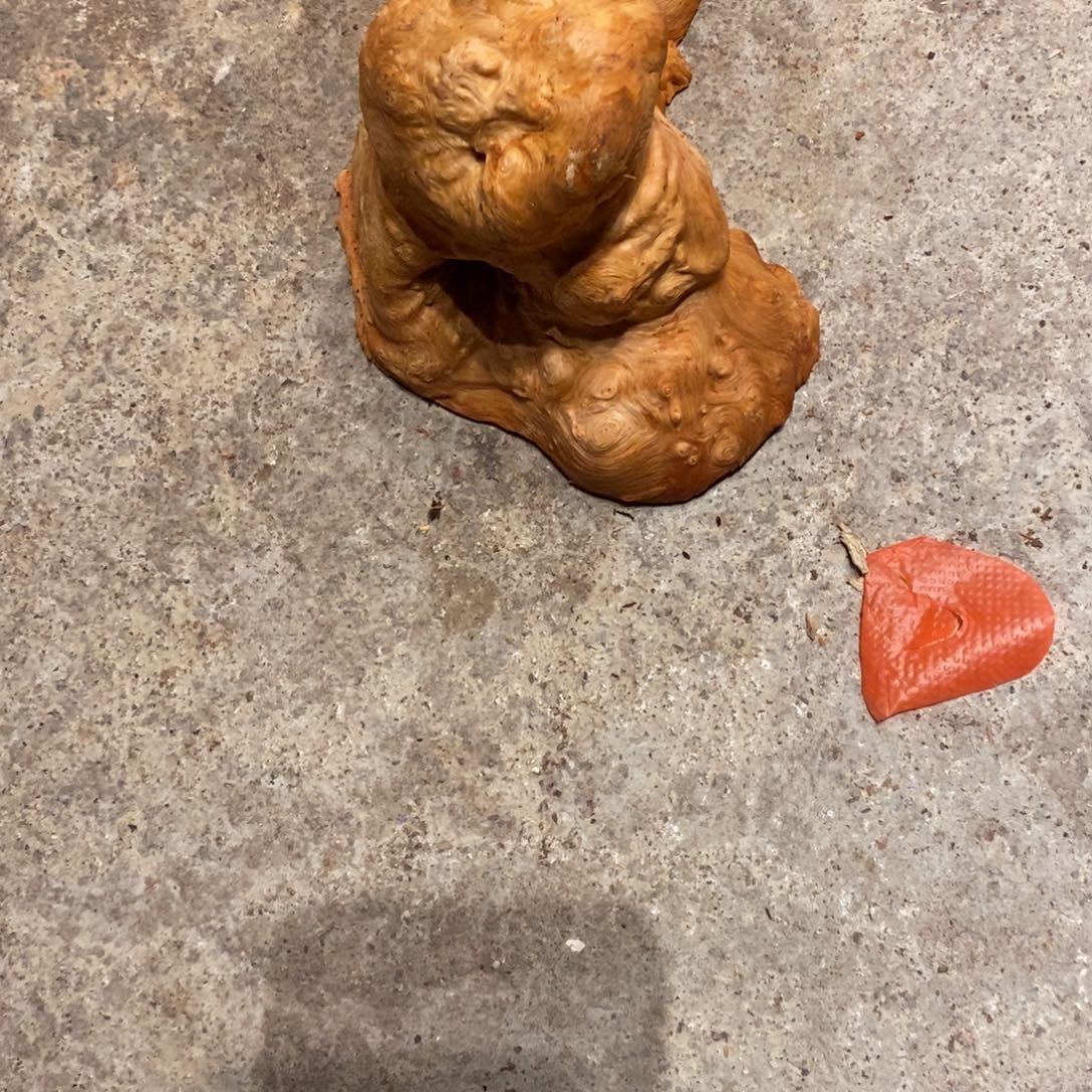 上***亦荔枝木随形木材一个