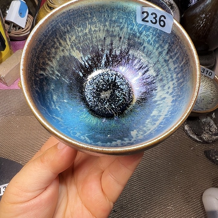 茶盏建窑建盏茶器236