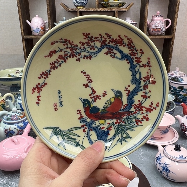 摆件陶景德镇陶瓷567老厂瓷91
