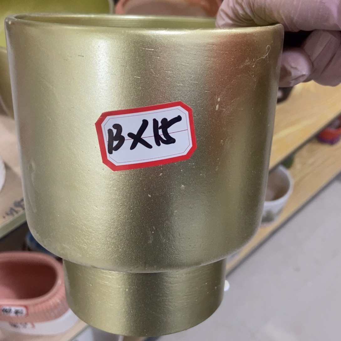 红陶高温陶瓷花盆