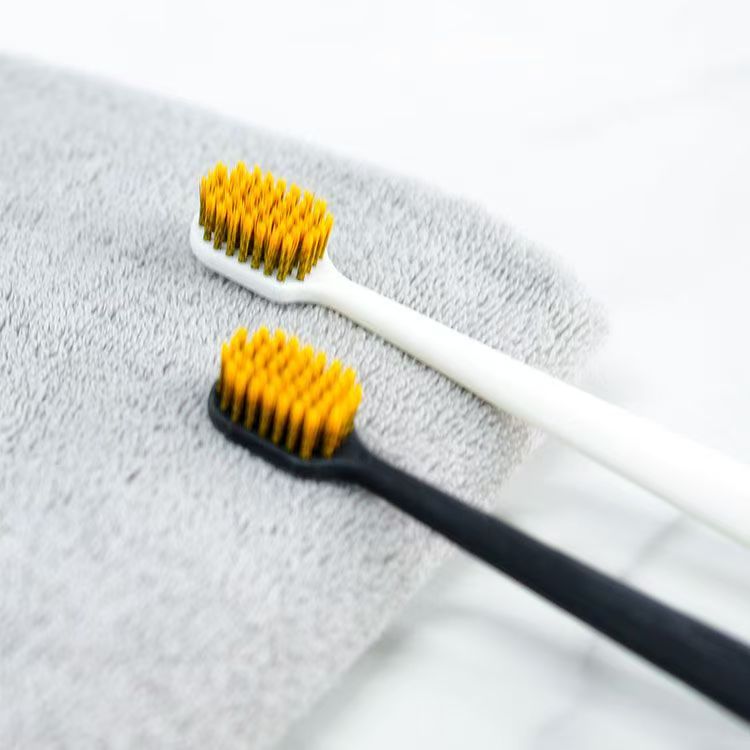 软毛宽头牙刷高效清洁口腔牙缝家庭装男女通用