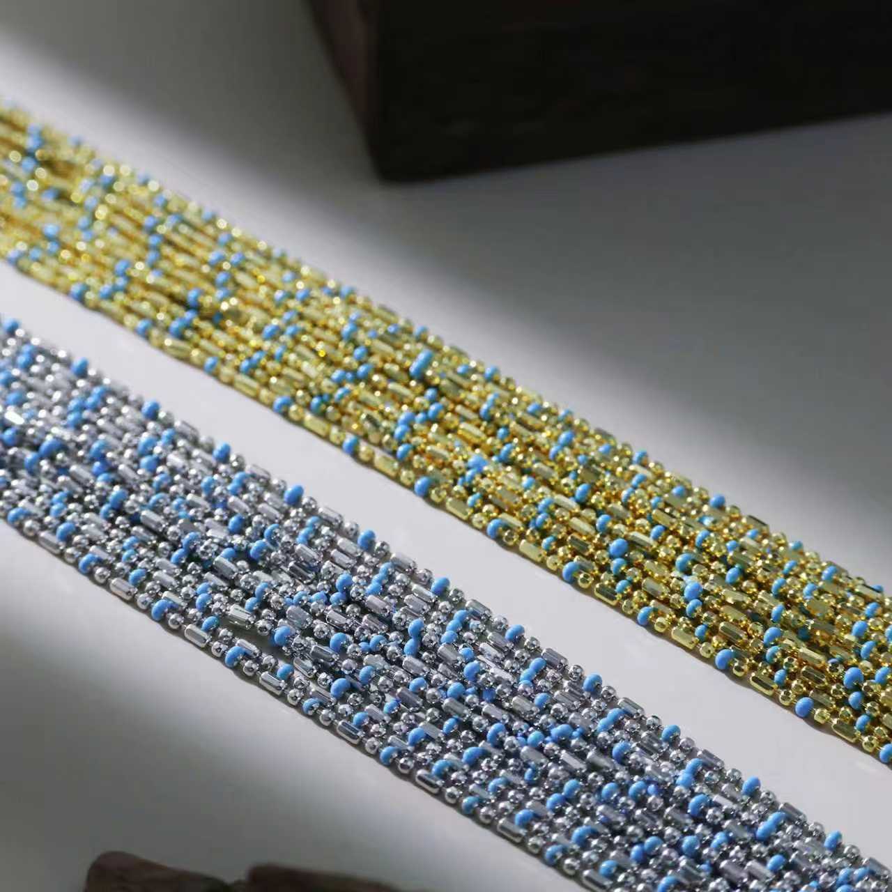 链子925银 【思嘉】天空蓝/珐琅银项链|多样性发一 BC0011/BA0144