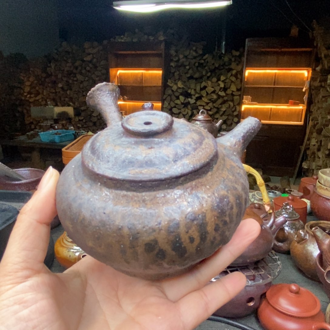 紫砂柴烧紫砂茶具