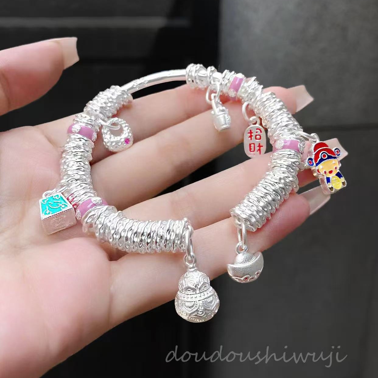 招财纳福小财神银饰品【个人单】