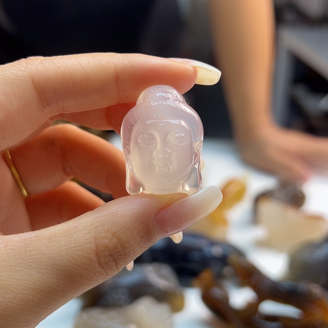 玛瑙/玉髓未镶嵌吊坠(不含链)
