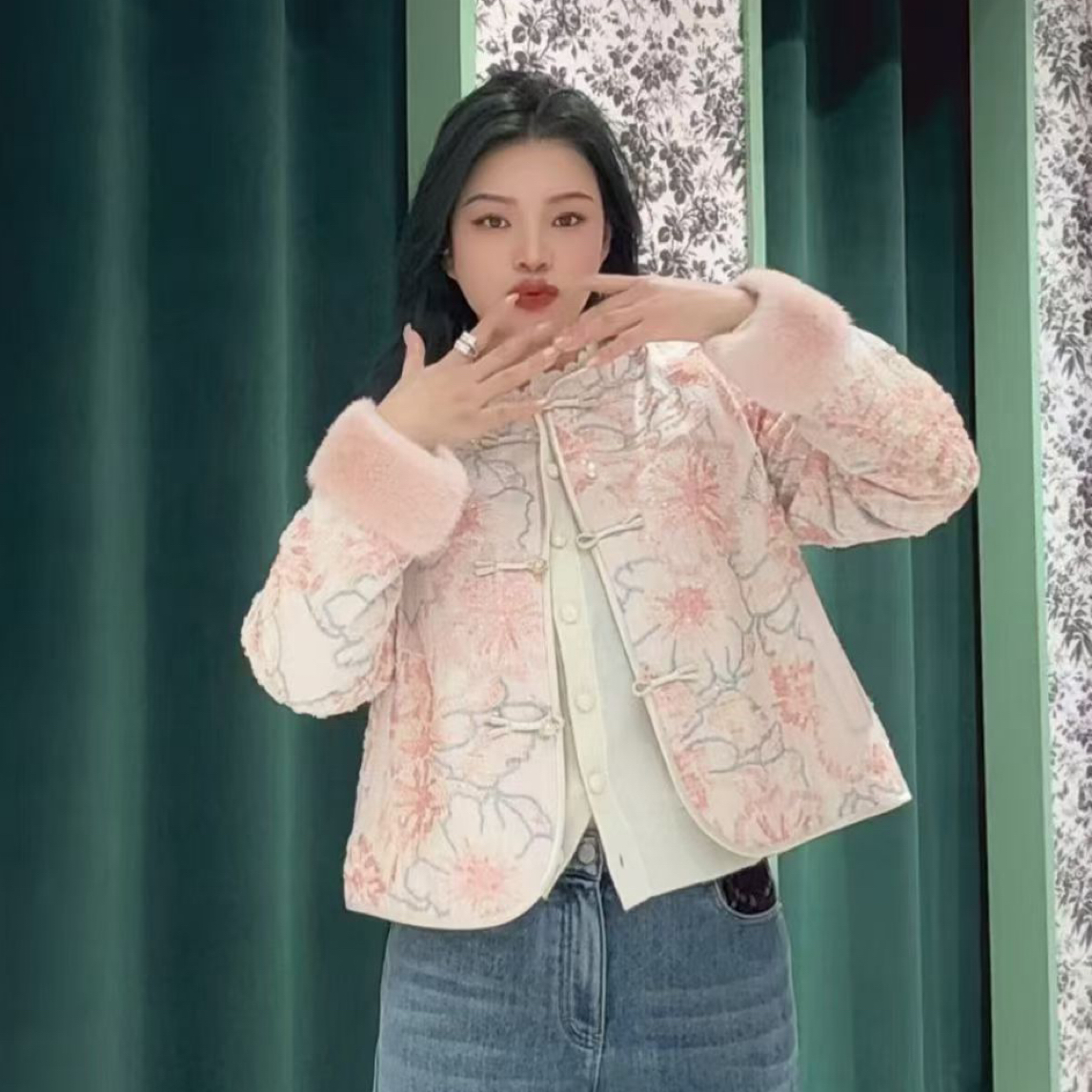 新中式品玉外套7376