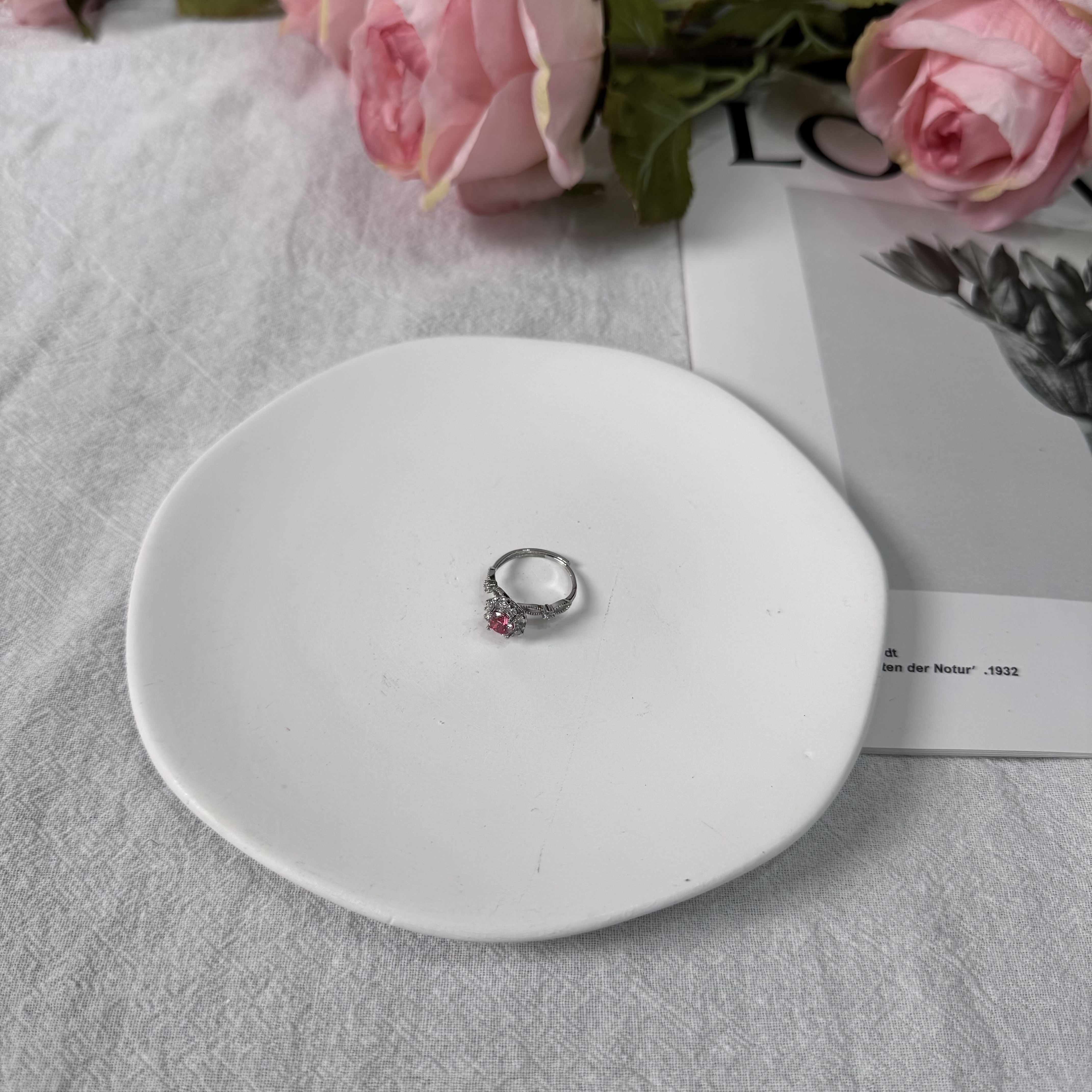 到顶珠宝红宝石戒指HF1916S038