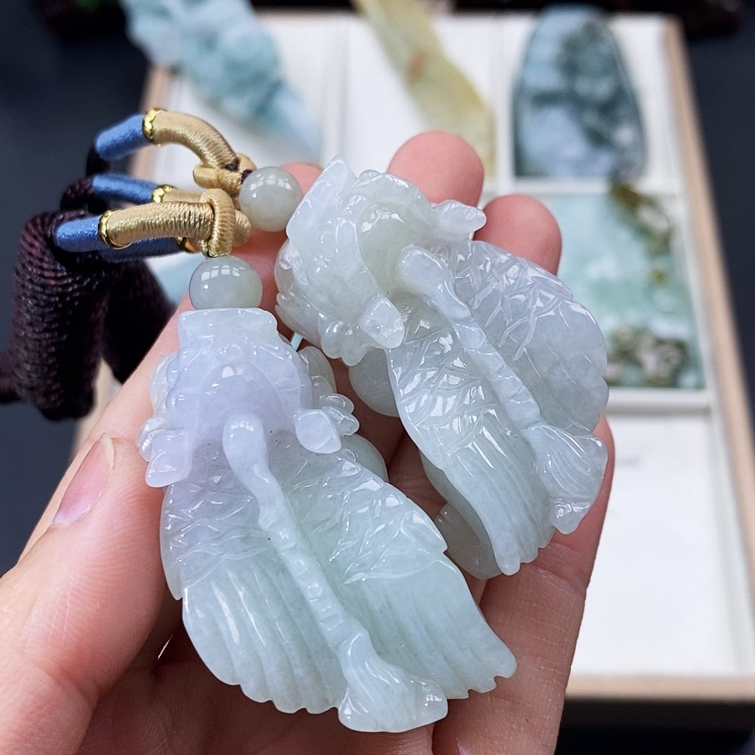 颈饰未镶嵌翡翠缅甸翡翠a货
