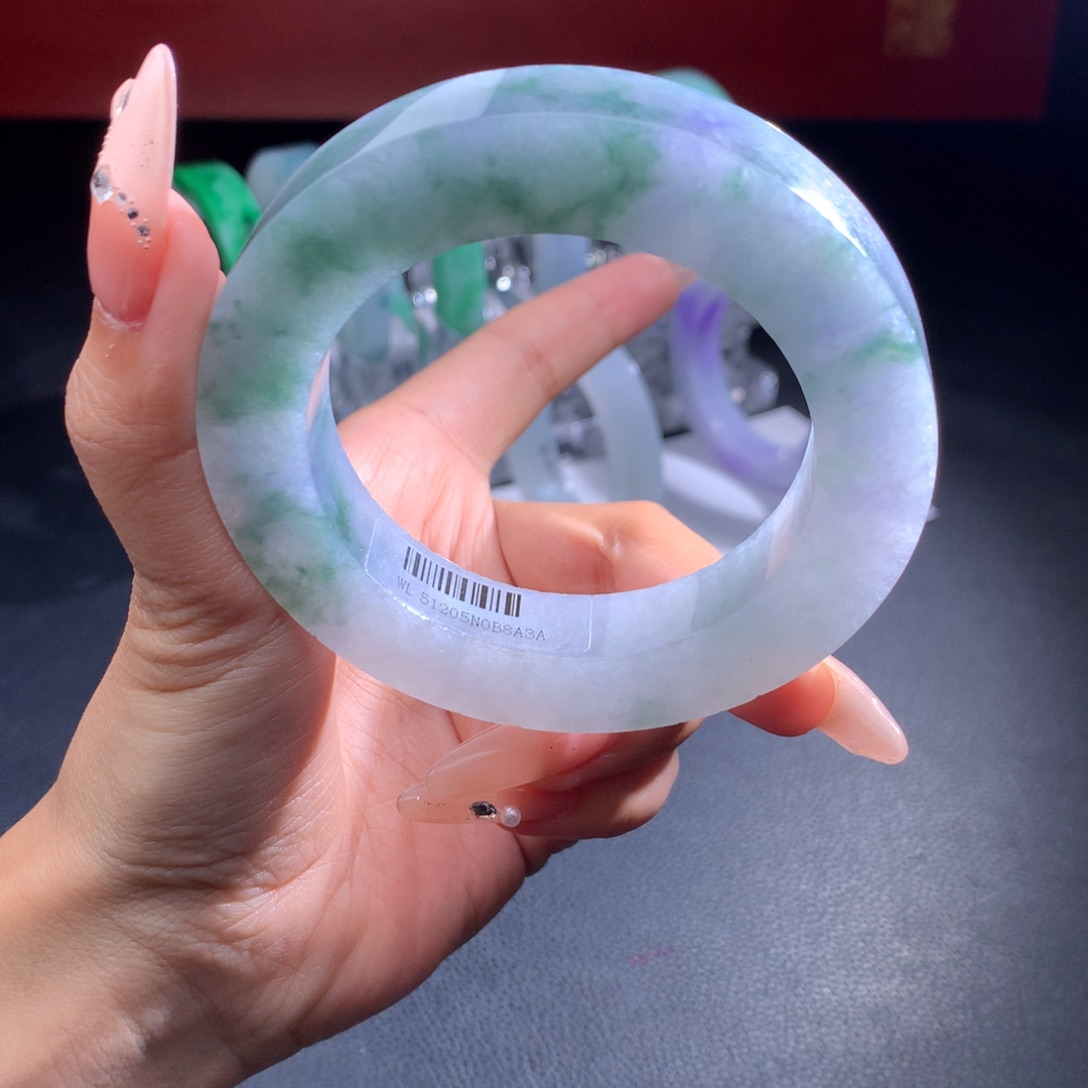 定制翡翠未镶嵌56到63有瑕疵