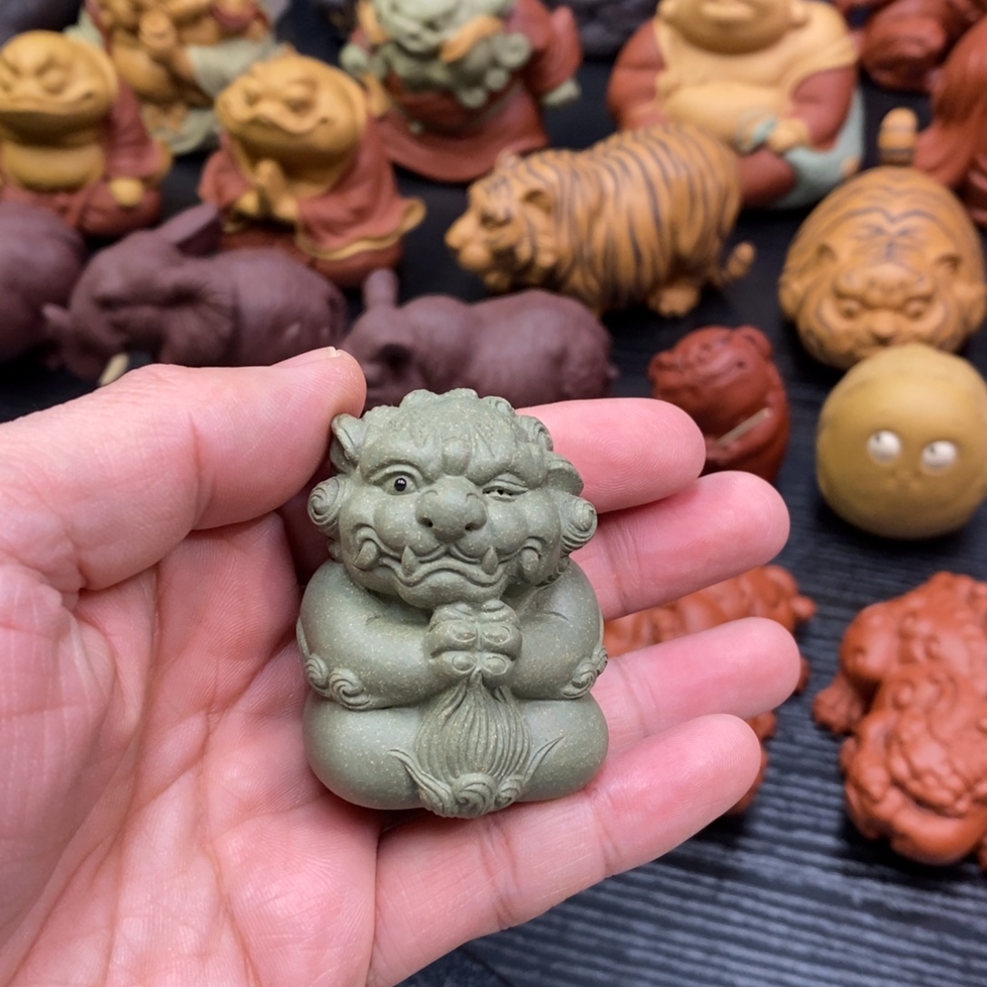 茶宠紫砂恭喜发财抛媚眼