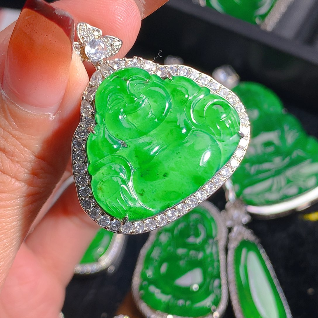 翡翠吊坠(不含链)未镶嵌