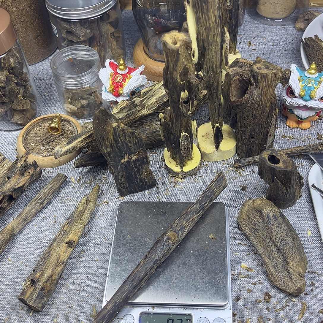 香料奇楠虫漏香8克