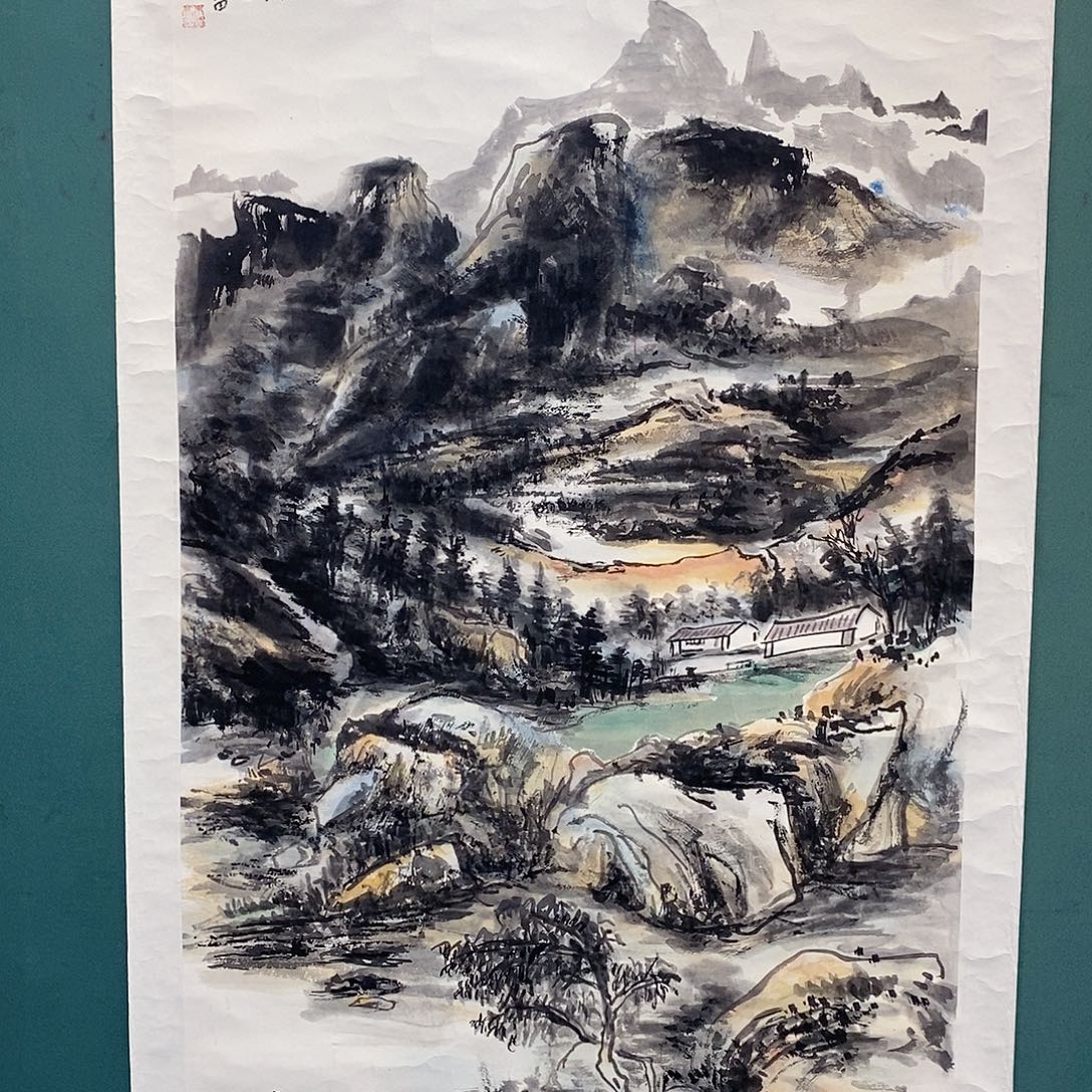 书法中美协老师作品放漏