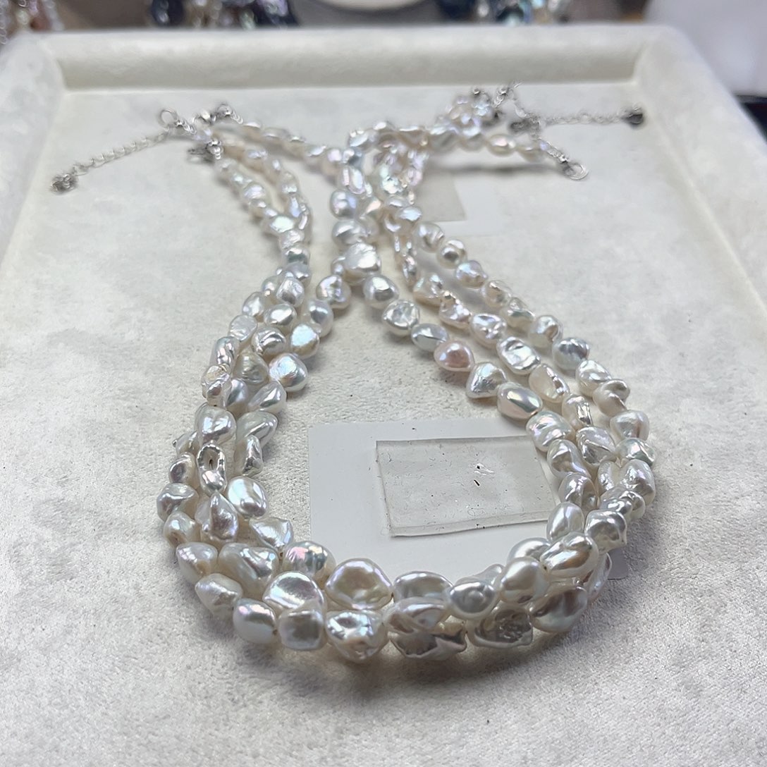 淡水珍珠项链未镶嵌【纯恬】多样性发货发一