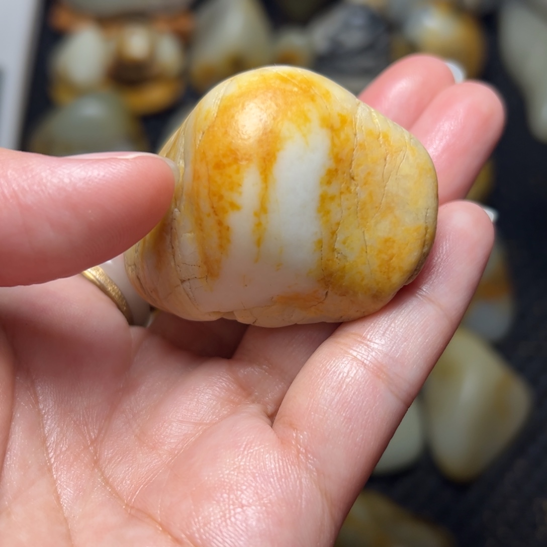 和田玉未镶嵌挂件42