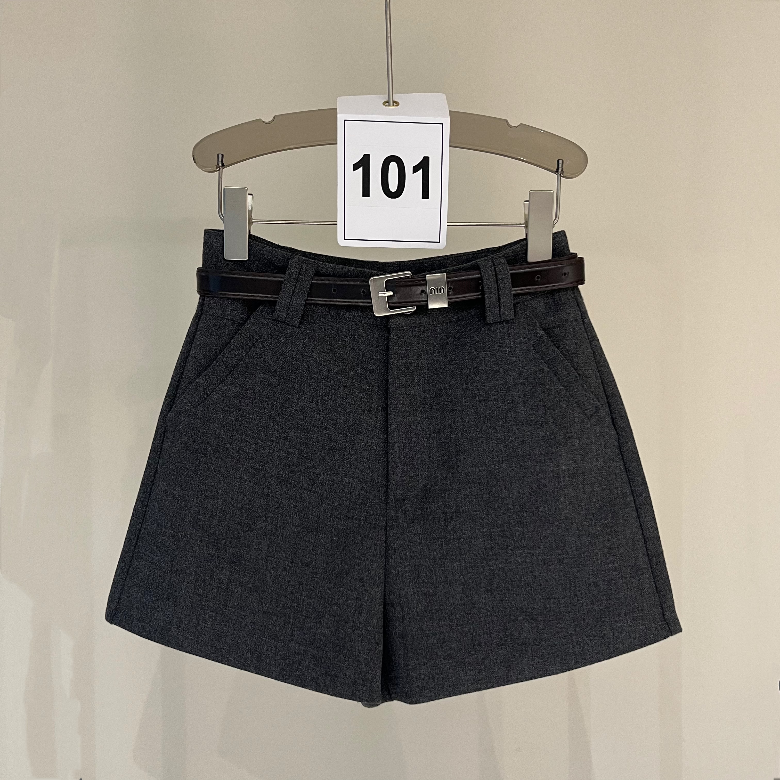 【灰色组】~A字半身裙时尚百搭休闲秋冬气质短裙短裤