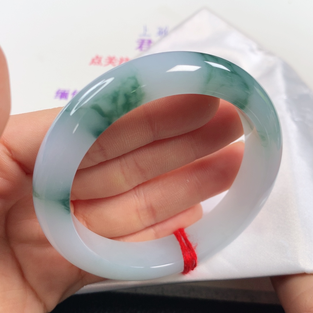 未镶嵌手镯翡翠 正圈257