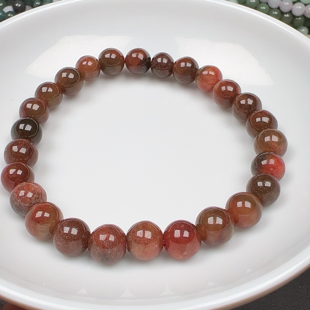 翡翠手链未镶嵌花****！货主老华