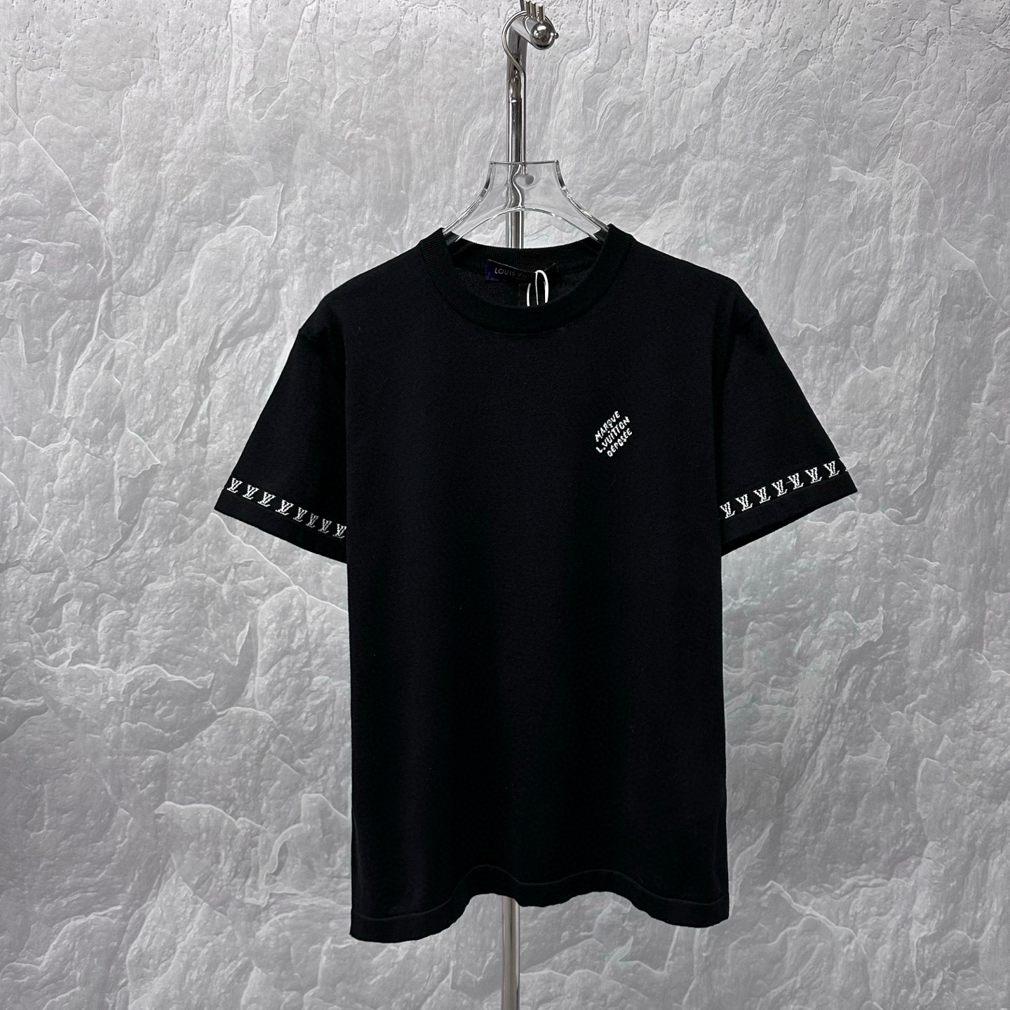 未使用 LouisVuitton/路易威登 SS24 袖口提花短袖 S码 D10462