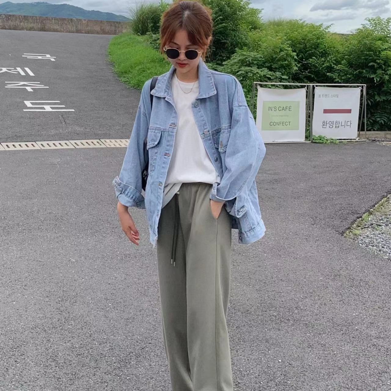 X801菲菲惊喜社休闲时尚秋冬新品上衣裤子