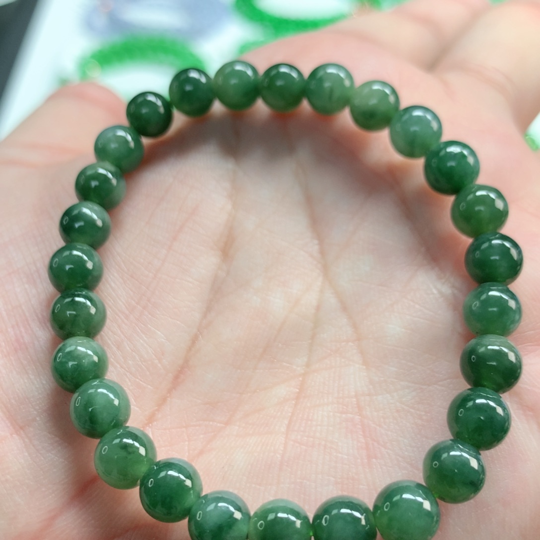 翡翠未镶嵌手链翡翠