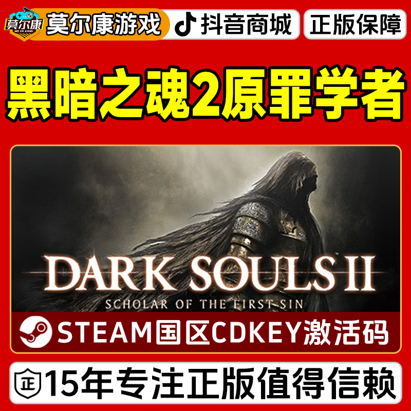 Steam游戏 黑暗之魂2 原罪学者 黑魂2 国区CDK激活码