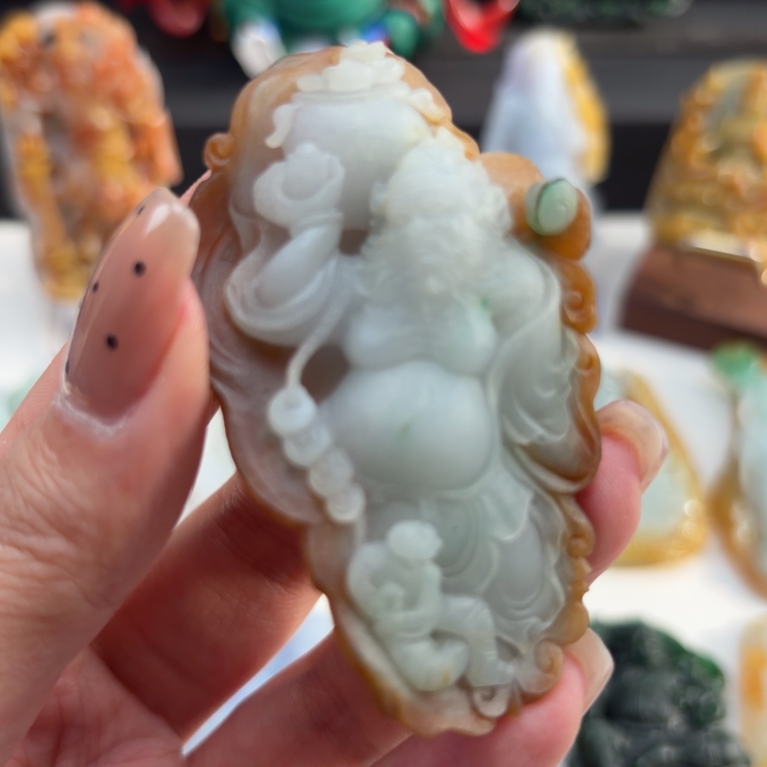 定制翡翠未镶嵌钟馗