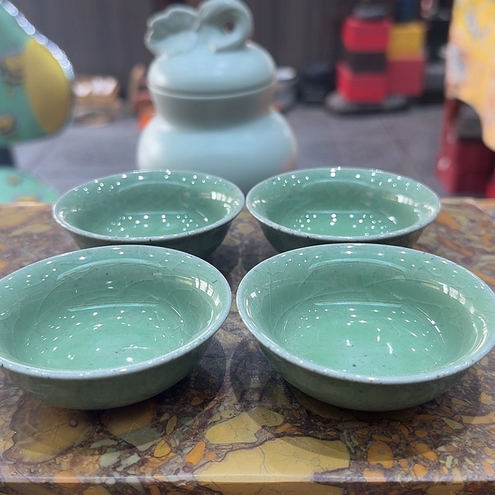 品茗杯四个一组。。品茗