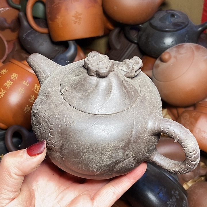 全手工制作宜兴紫砂壶