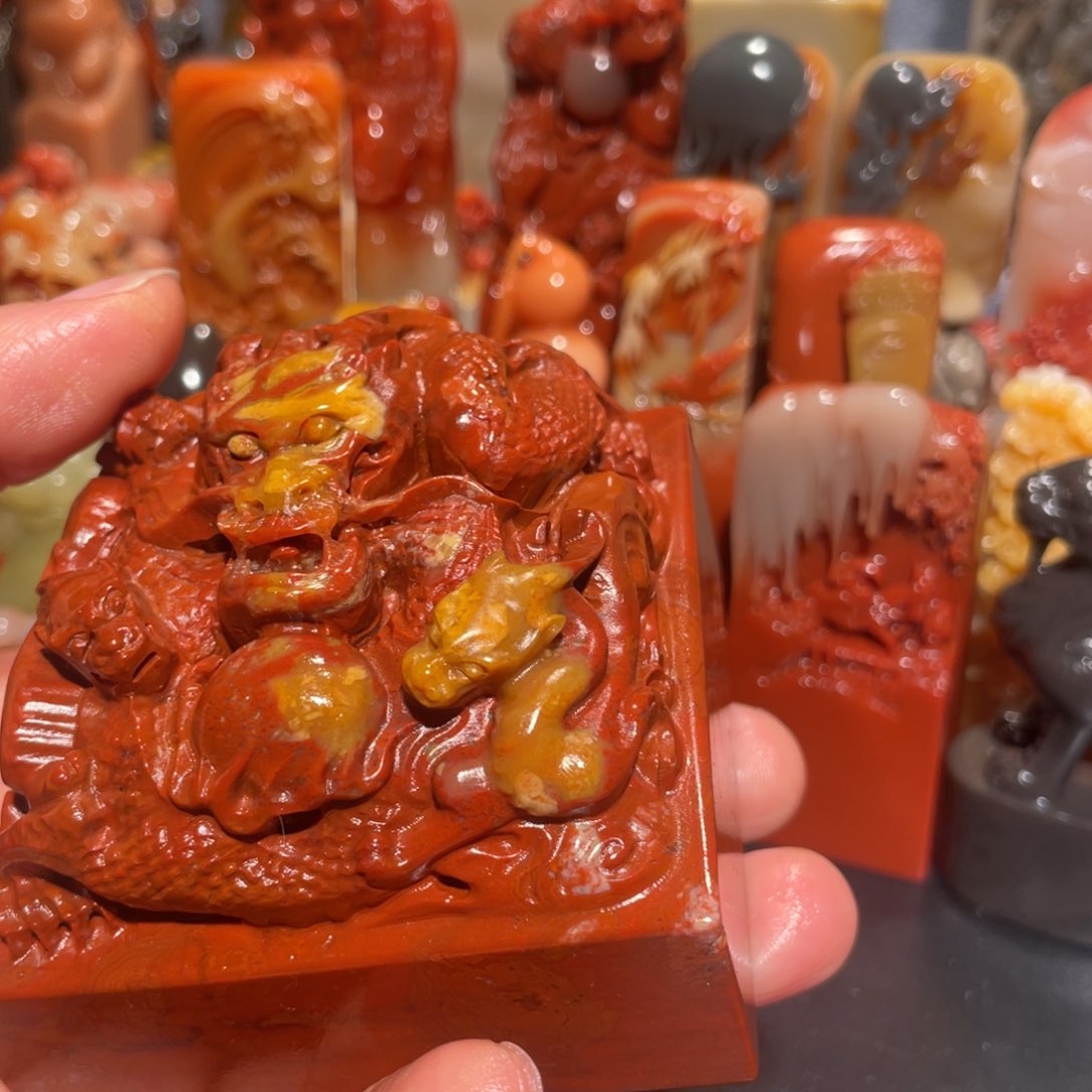 寿山石印石精美印